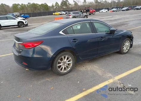 2016 Mazda Mazda6 I Sport из США, поврежденный, VIN JM1GJ1U51G1450669